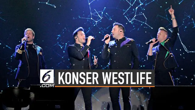 Westlife akan gelar konser di Semarang pada 1 September 2019.