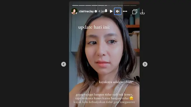 Clairine Clay Ungkap Alasan Proses Pemulihannya dari Covid-19 Berjalan Begitu Cepat