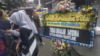 Suasana rumah duka suporter Persib Bandung, Ricko Andrean (22) (Kukuh Saokani/Liputan6.com)