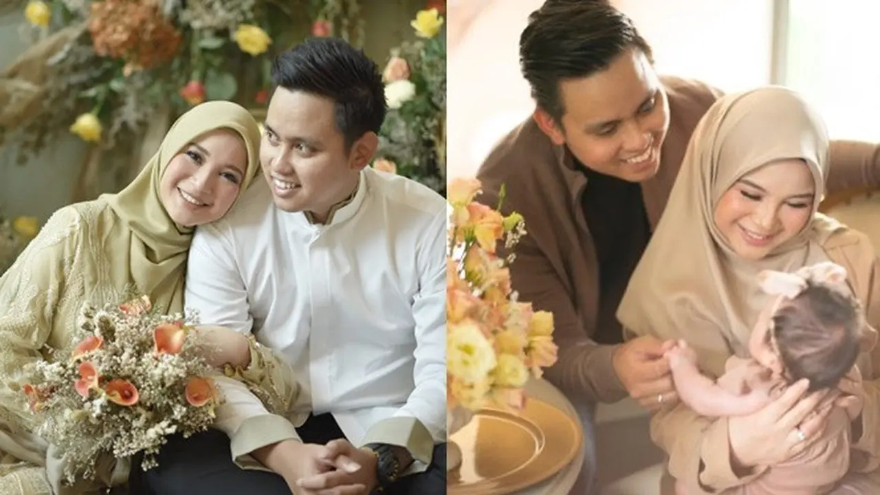 6 Pemotretan Keluarga Chacha Frederica, Wajah Putrinya Bikin Penasaran