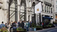 Penjualan perdana iPhone 13 di Apple Regent Street in London, Inggris. (Foto: Apple Newsroom)