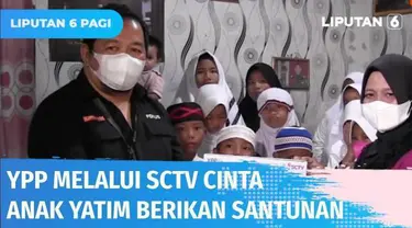 Selama Ramadan, YPP melalui Program SCTV Cinta Anak Yatim, menyalurkan santunan kepada anak yatim di berbagai daerah. Panti Asuhan Ratna Sari, Palembang kini menerima santunan sebesar Rp 10 juta, dan akan dibelikan kebutuhan anak-anak yatim.