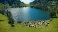 Semeru Kebakaran, 170 Pendaki Terjebak di Ranu Kumbolo