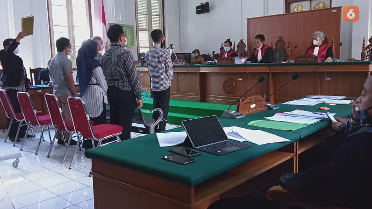 Sidang lanjutan Agung Sucipto, penyuap Nurdin Abdullah (Liputan6.com/Eka Hakim)