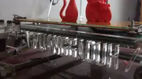 Salah satu hasil produksi printer 3D. (Liputan6.com/Panji Prayitno)