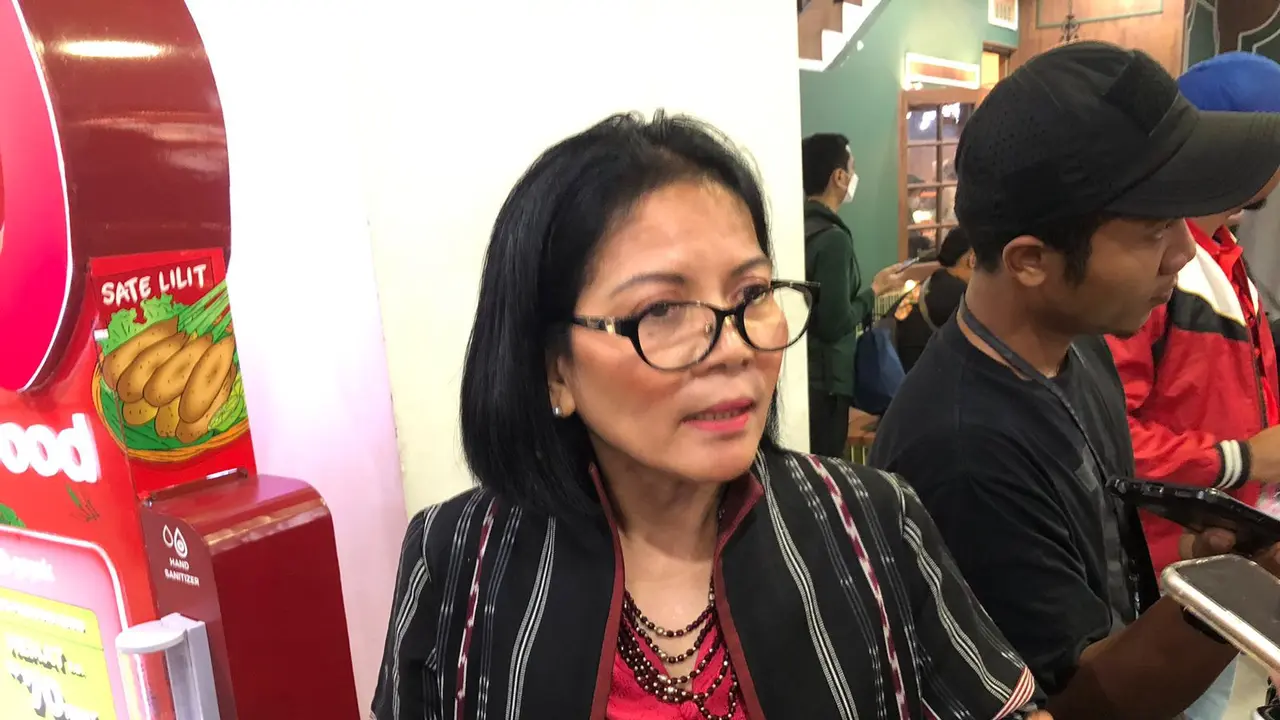 Staf Ahli Bidang Keuangan dan Pengembangan UMKM Kementerian BUMN, Loto Srinaita Ginting, di Gedung Sarinah, Jakarta, Jumat (1/12/2023). (Tira/Liputan6.com)