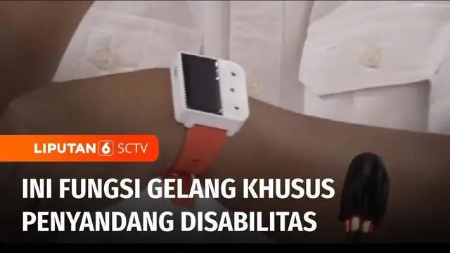 Kementerian Sosial meluncurkan gelang khusus bagi penyandang disabilitas rungu dan wicara. Gelang tersebut berfungsi jika penggunanya sedang mengalami situasi tidak baik.