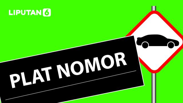 Ilustrasi Plat Nomor