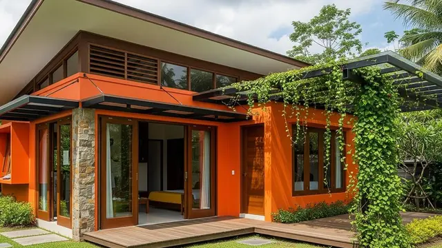 Desain Rumah Kecil Tapi Tetap Adem Tanpa AC Berkat Ventilasi Silang
