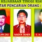 Buronan Kejati Riau, Nader Taher (tengah) yang melarikan diri sejak tahun 2006. (Liputan6.com/M Syukur)