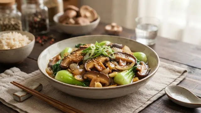 Resep Tumis Jamur Shitake Gurih yang Kaya Umam