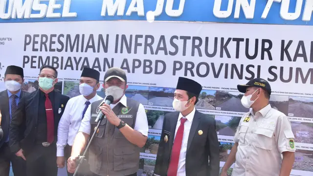 Puluhan Pembangunan Infrastruktur Jadi Kado Spesial HUT Kabupaten Empat Lawang