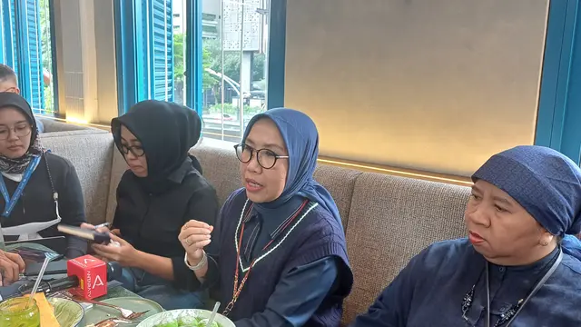 Direktur Penyuluhan, Pelayanan dan Hubungan Masyarakat DJP Dwi Astuti di Jakarta, Rabu (28/2/2024). (Foto: Liputan6.com/Maulandy R)