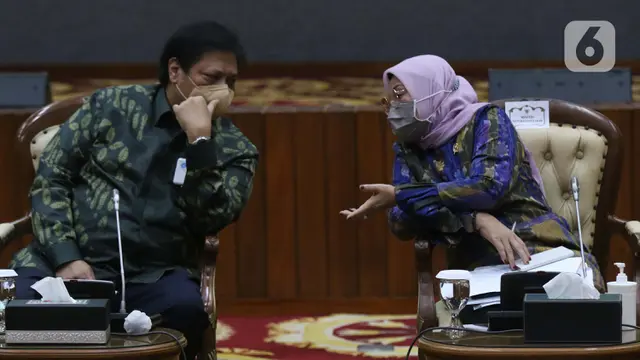 FOTO: Sejumlah Menteri Beri Penjelasan Resmi Terkait UU Omnibus Law Cipta Kerja