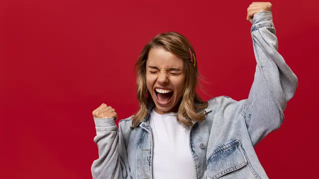 Enthusiastic and Energetic Person