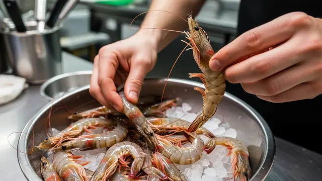 Cara Membersihkan Udang Segar agar Tidak Amis saat Dimasak/Gemini AI