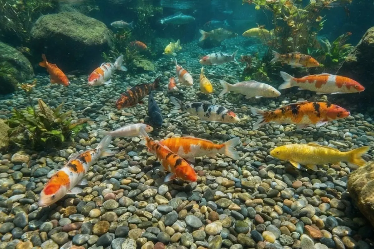 Pasir Atau Kerikil Yang Paling Baik Sebagai Dasar Kolam Ikan?
