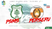 Liga 1 2018 PSMS Medan Vs Perseru Serui (Bola.com/Adreanus Titus)