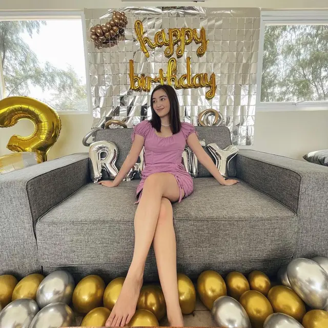 Perayaan ulang tahun Ranty Maria ke-23 (Foto: Instagram @rantymaria)