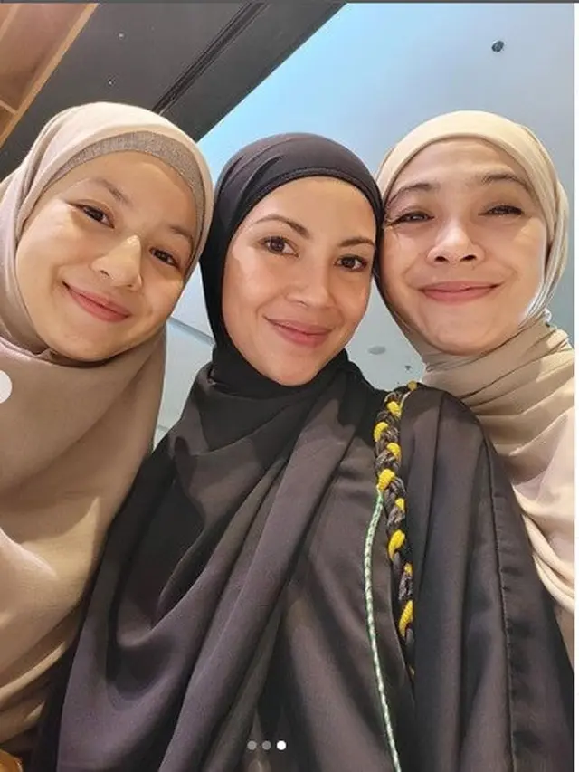 Momen Natasha Rizky kumpul bareng Ratna Galih dan Dian Ayu Lestari (Foto: Instagram ratnagalih)