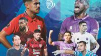 Liga 1 - Duel Antarlini - Borneo FC Vs Persita Tangerang (Bola.com/Adreanus Titus)