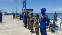 Patroli di kawasan perbatasan oleh Balai Karantina Tarakan Kalimantan Utara.
