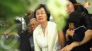 Istri almarhum berusaha tegar atas kepergian suaminya (Liputan6.com/ Faisal R Syam).