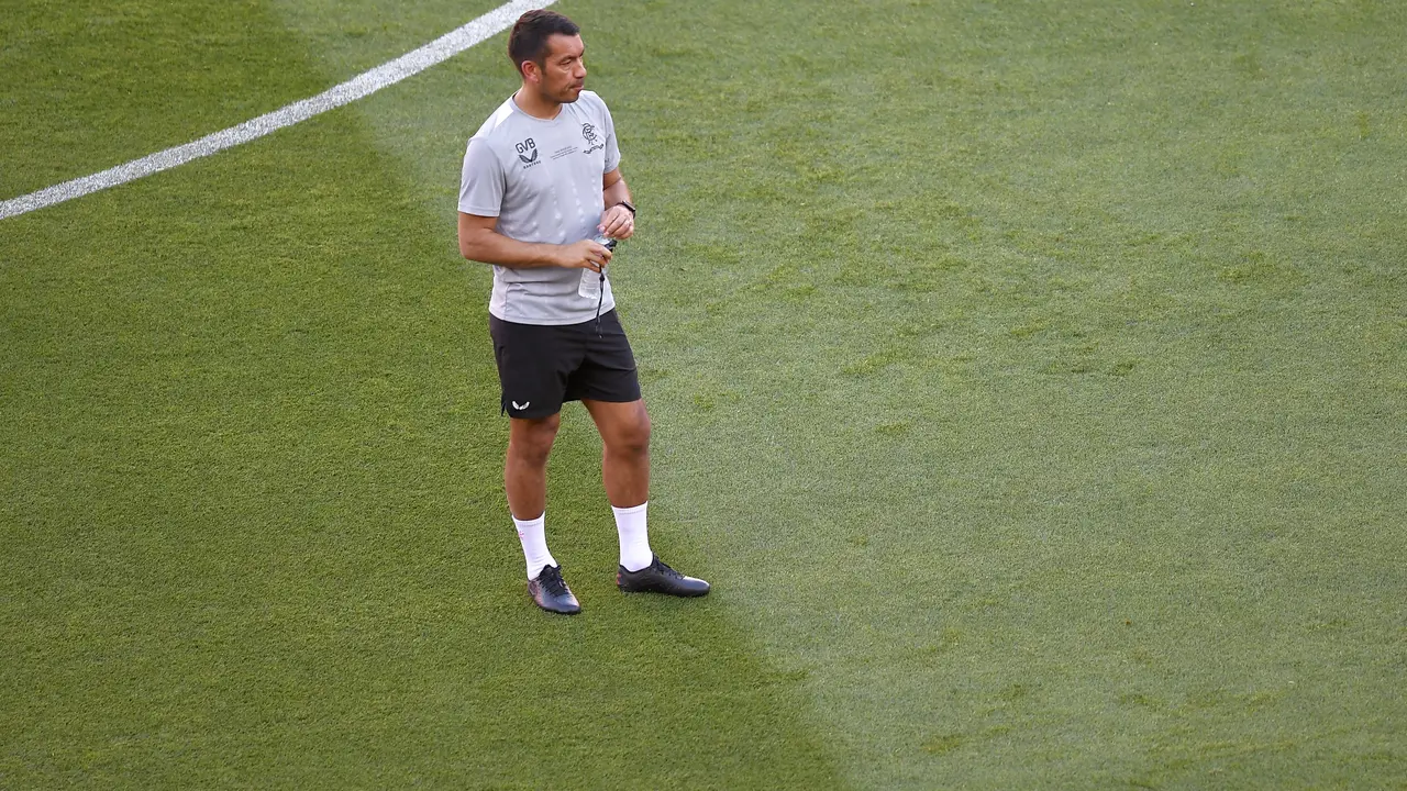 Latihan Rangers Jelang Hadapi Frankfurt di Final Liga Europa