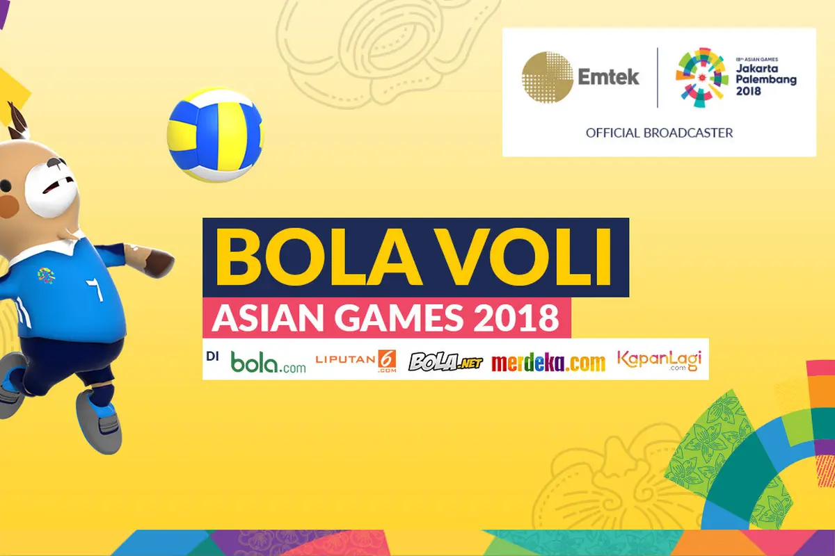 Bola Voli Asian Games 2018