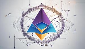 Ilustrasi aset kripto Ethereum. (Foto By AI)