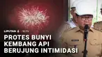 Panitia acara peringatan keagamaan di Pondok Pinang, Kebayoran Lama, Jakarta Selatan, diprotes warga gara-gara membunyikan kembang api tengah malam. Warga yang protes diduga malah jadi korban intimidasi.