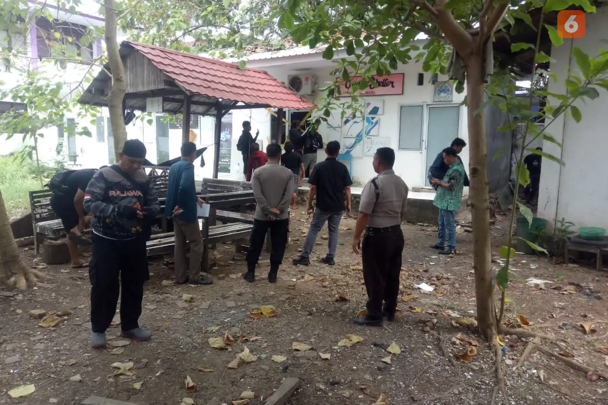 5 orang ditangkap sebelum polisi segel Bunker Narkoba di UNM (Liputan6.com/Fauzan)
