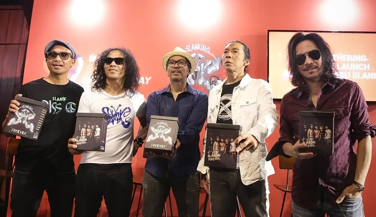 Slank rilis album Slanking Forever (Bambang E.Ros/Fimela.com)