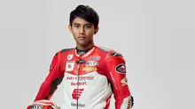 Pembalap Astra Honda, Mario Suryo Aji. (Media AHM)