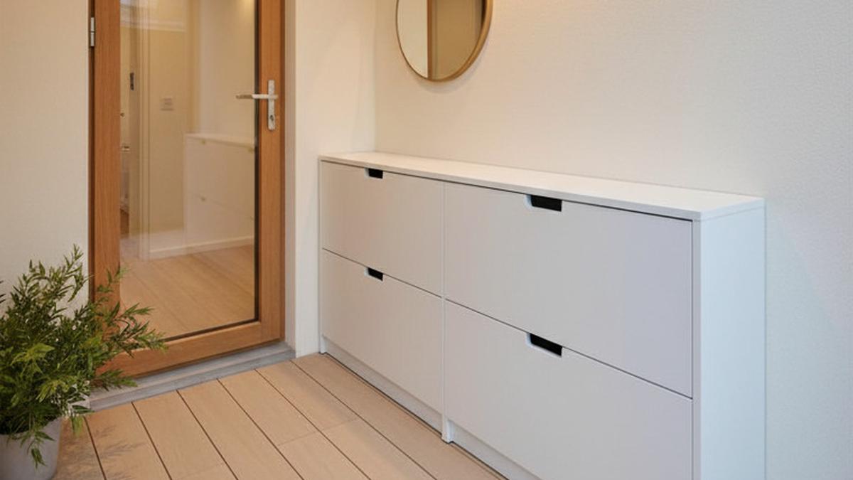 7 Desain Teras Rumah Sempit tapi Muat Rak Sepatu, Ide Kreatif Sekaligus Estetis