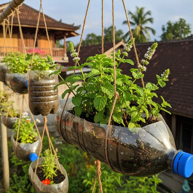 Jenis Tanaman yang Cocok untuk Kebun Gantung Botol Bekas