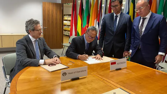 Menteri Perdagangan Zulkifli Hasan akhirnya menandatangani Persetujuan Kopi Internasional (International Coffee Agreement/ICA) 2022 di Sekretariat Organisasi Kopi Internasional