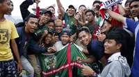 Madura United Gelar Latihan Perdana, Andik Vermansah Digeruduk Bonek
