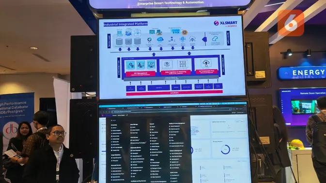 <p>XLSMART juga resmi meluncurkan platform ESTA. (Liputan6.com/ Anka Fergy Agustian)</p>