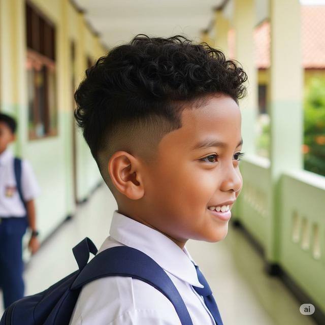 14 Model Rambut Anak Sekolah SD Kekinian, Rapi dan Keren Sesuai Tata Tertib