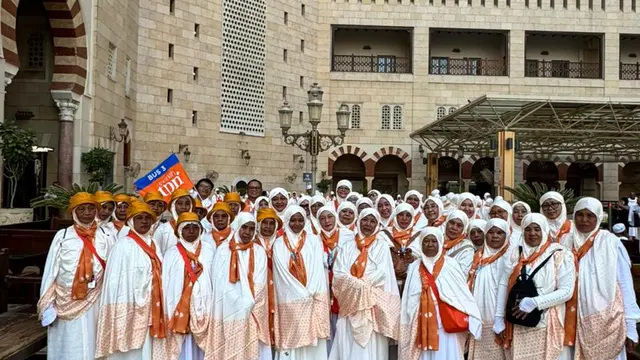 Jemaah Umroh Satu Pesawat