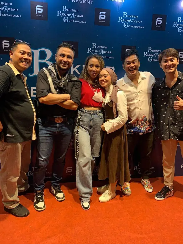 Bukber dan Reuni Akbar artis Gentabuana (Foto: Instagram @rizaldjibran)