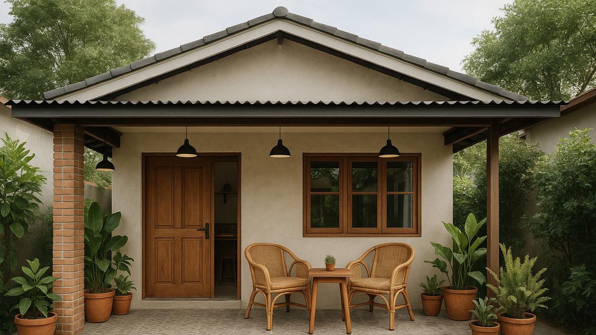 Kelihatan Kecil, Model Rumah Sederhana Ini Punya 3 Kamar dan Taman Belakang Rahasia