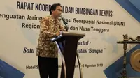 Rapat Koordinasi (Rakor) dan Bimbingan Teknis (Bimtek) Penguatan JIGN di Surabaya, Rabu (7/8/2019). (Foto: Liputan6.com/Dian Kurniawan)