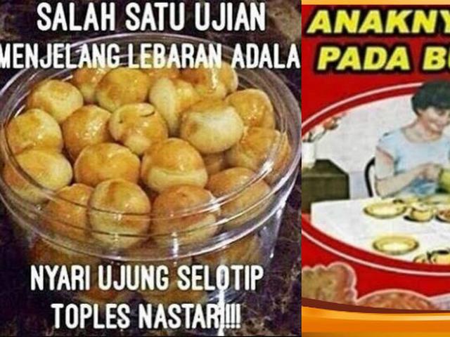 Tertipu Isinya Ini Meme Lucu Kaleng Biskuit Lebaran Citizen6 Liputan6 Com