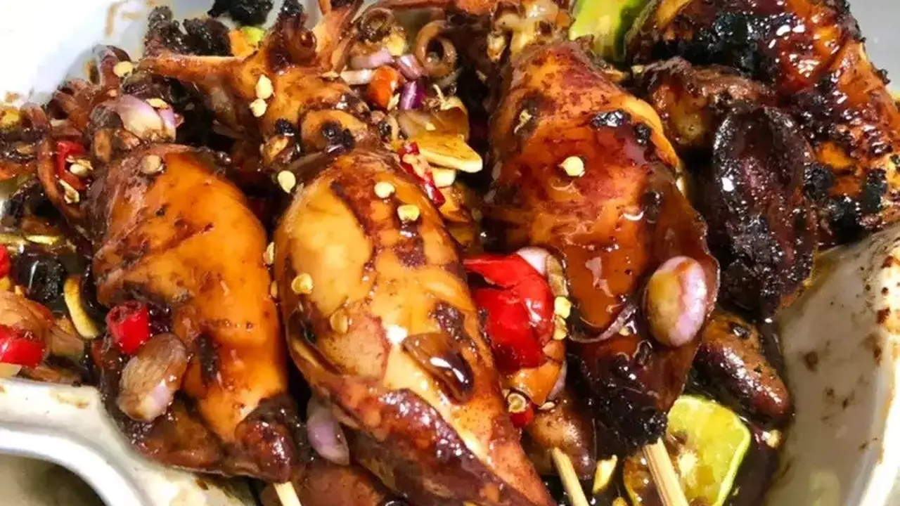 Resep cumi bakar teflon. (dok. Cookpad @alfianurandiny)