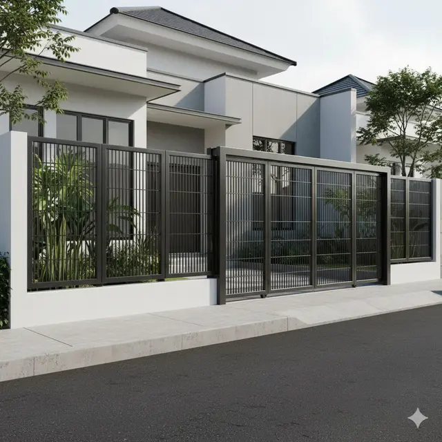7 Model Pagar Besi Wiremesh 2025 yang Elegan, Kuat, dan Cocok untuk Hunian Modern