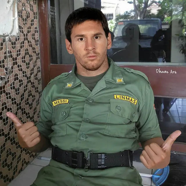6 Editan Foto Pesepak Bola Jadi Petugas Keamanan Ini Bikin Ngakak