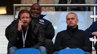 Dua hari dipecat, Jose Mourinho berada di Stadion Seagull's Amex, markas Brighton and hove.