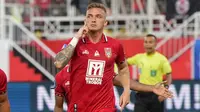 Lantaran&nbsp;alasan keluarga, bek asal Brasil, Cassio Scheid, terpaksa harus berpisah dengan Malut United FC di putaran kedua BRI Liga 1 2024/2025. (Bola.com/Gatot Sumitro)
